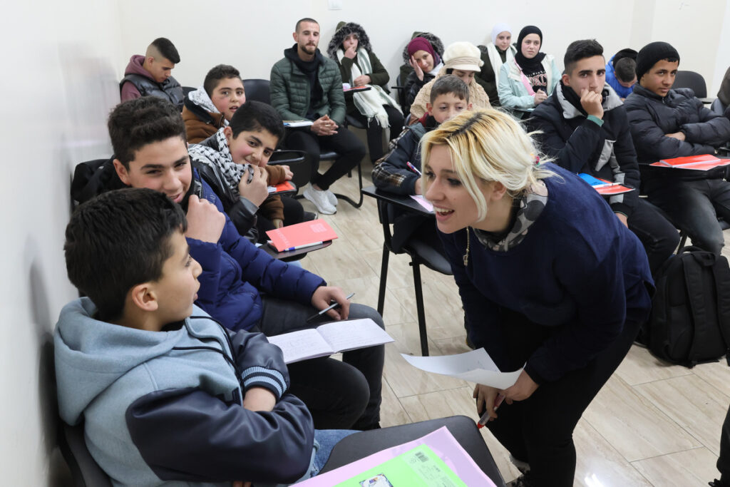 Volunteer In Local Schools In Palestine