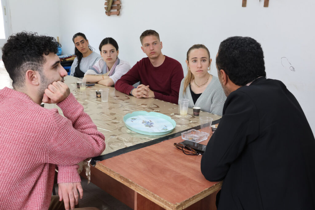 Volunteer In A Technology Program In Palestine